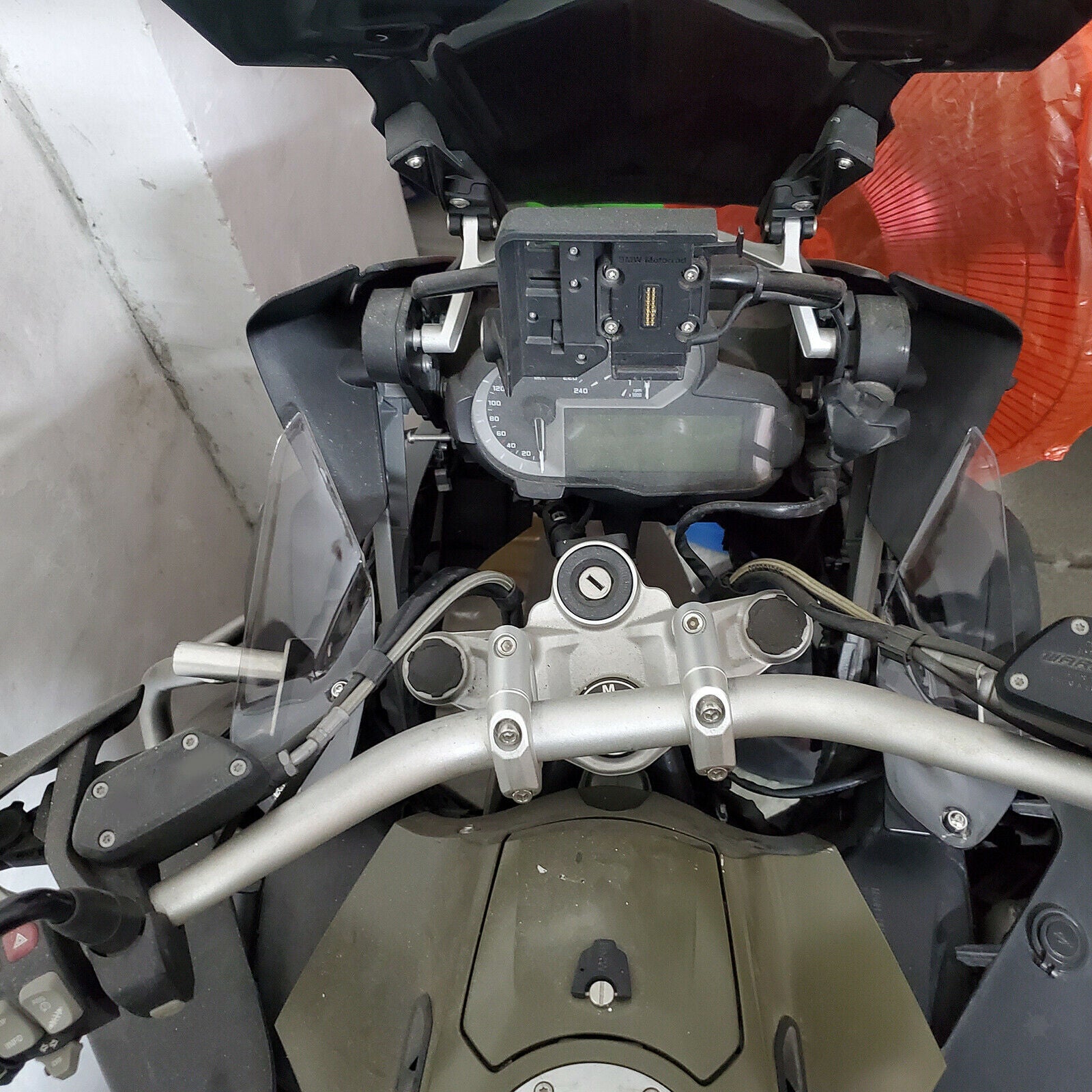 Windshield Extension Spoiler Air Deflector for BMW R1250GS ADV 2019 13-17