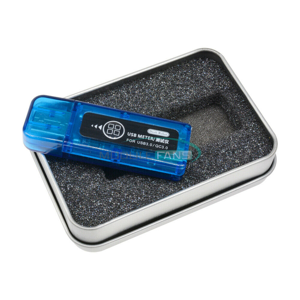 USB3.0 Battery Charger Voltage Current Tester Capacity Power Detector OLED