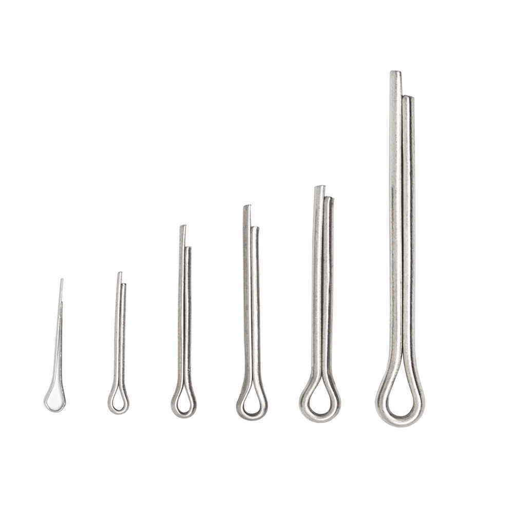 230Pcs 304 Stainless Steel Cotter U-Shaped Fixing Pin Assortment Set Value Kit