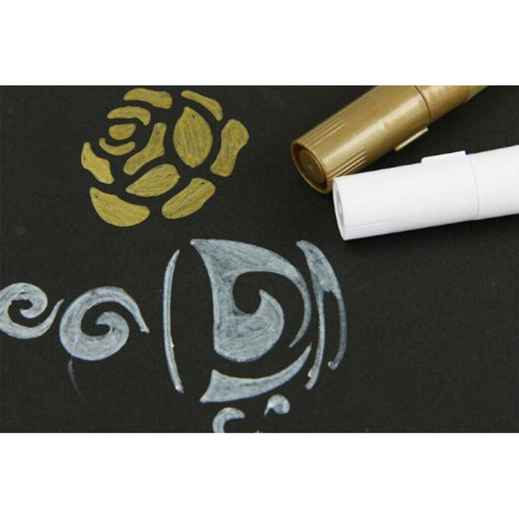 Permanent Waterproof Marker Art Craft Kids Pens Tools Stationery for Paper
