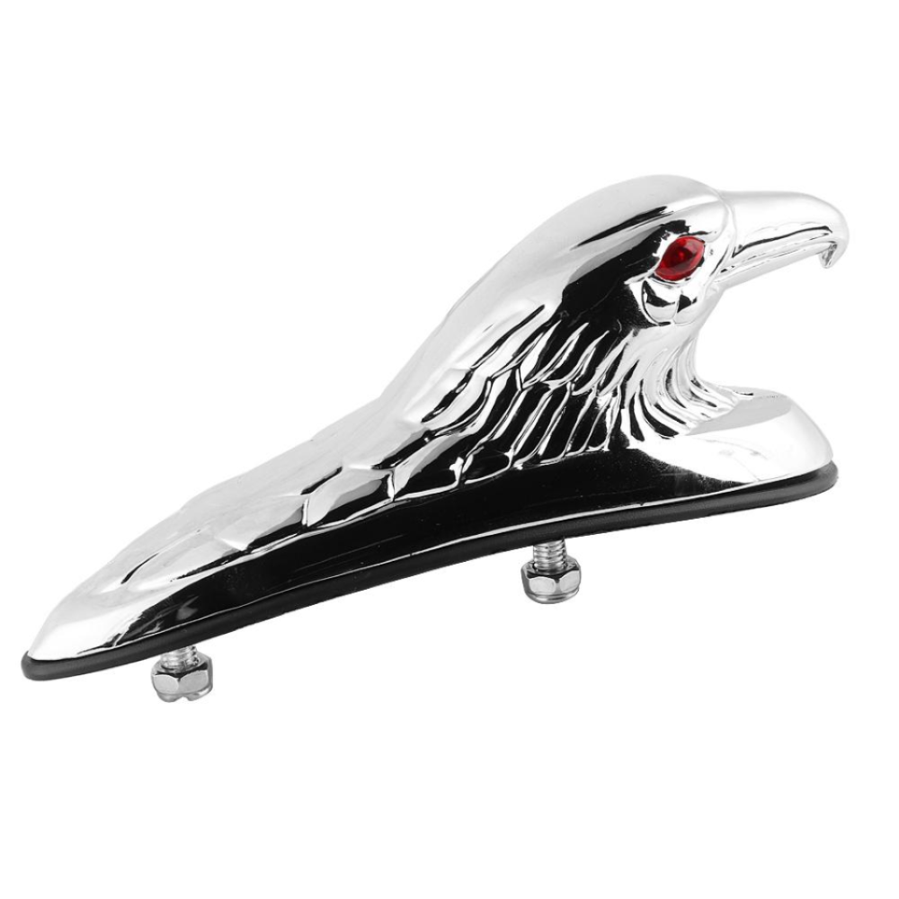 Motorcycle Front Fender Mudguard Ornament Eagle Head Statue Fit for Kawasaki Ya