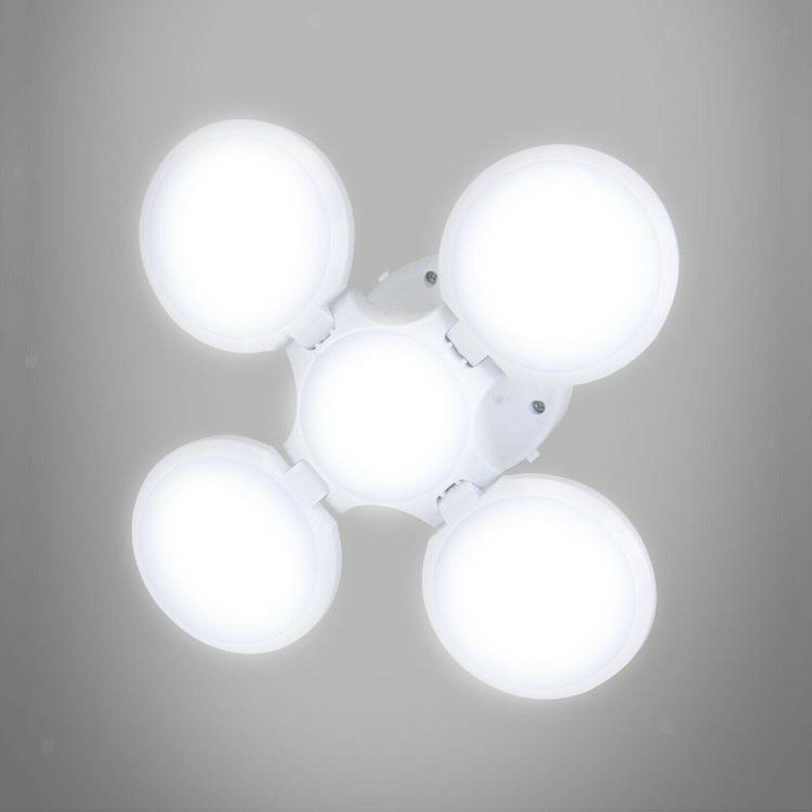 Portable Foldable Football Bulb 5 Leaves Camping Solar Lamp Tent Light