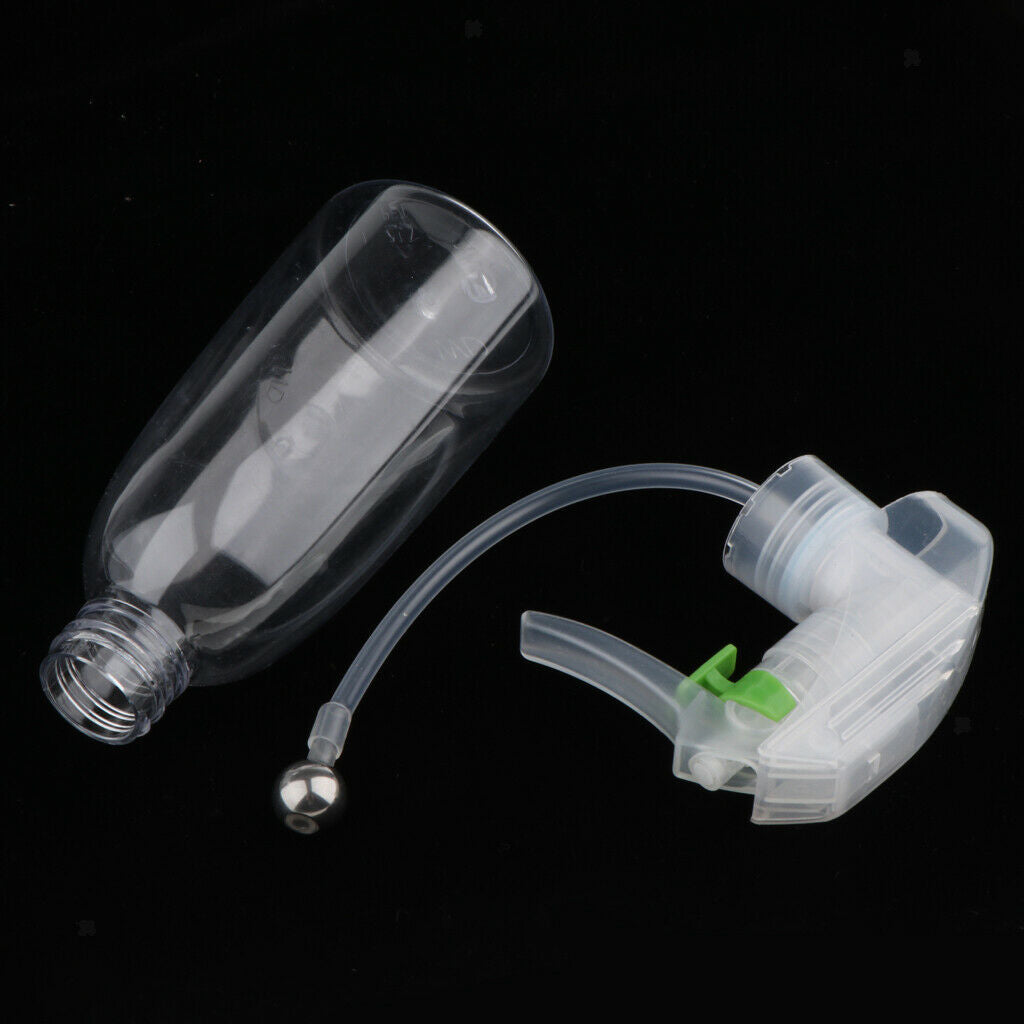 Plastic   Spray Empty Bottle Hairdress Water Mist Sprayer 200ml Clear