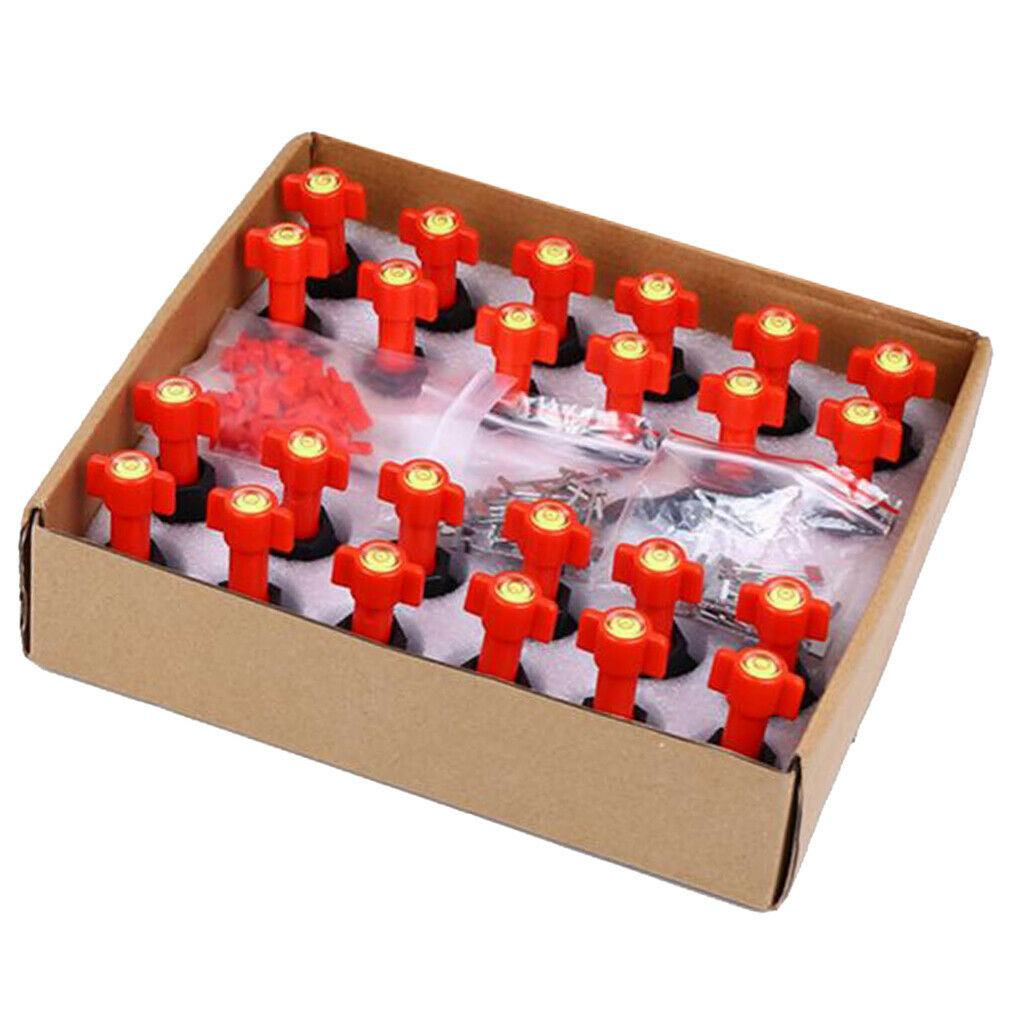 24xTile Leveler Adjusters,Reusable Tile Wedges,Tile Leveling System, Tile