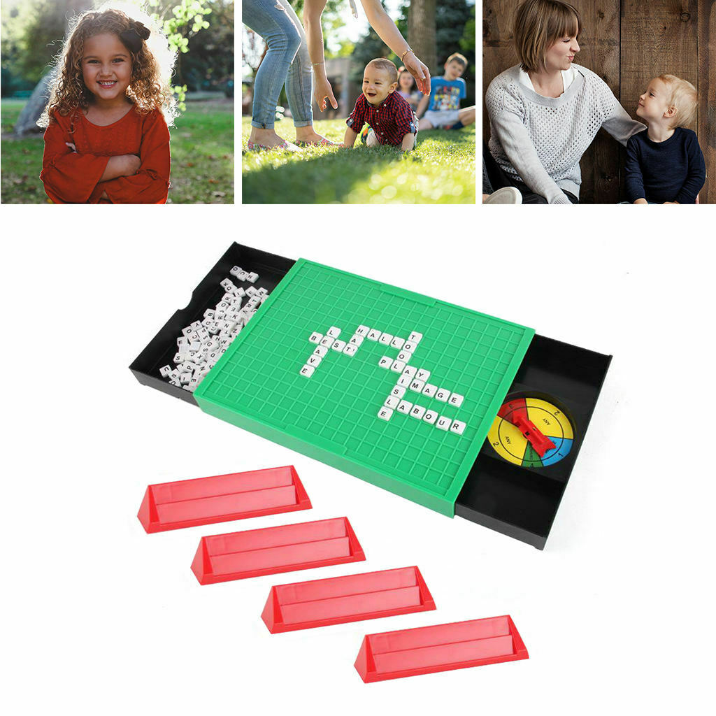 Letter Spelling Word Table Top Jigsaw Words Fun Interactive Toys Board Game
