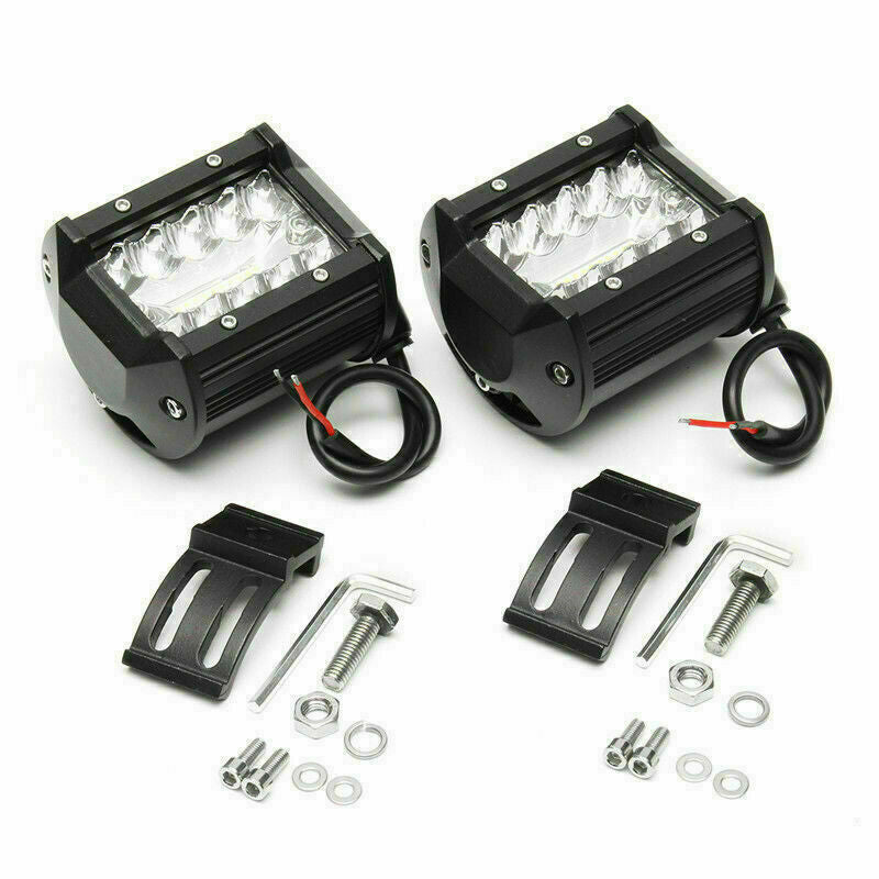 1pc 4 inch LED Work Light Bar Flood Spot Beam Offroad 4WD SUV Driving Fog Lamp