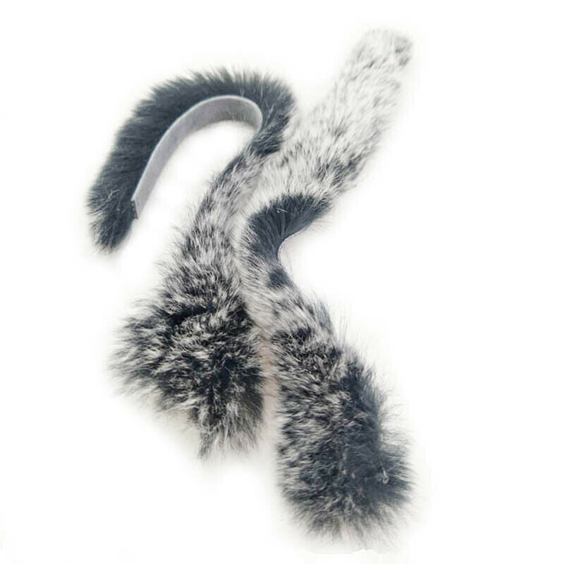 1 Pair Bowstring Stabilizer Rabbit Fur Archery Recurve Bow Longbow Silencer