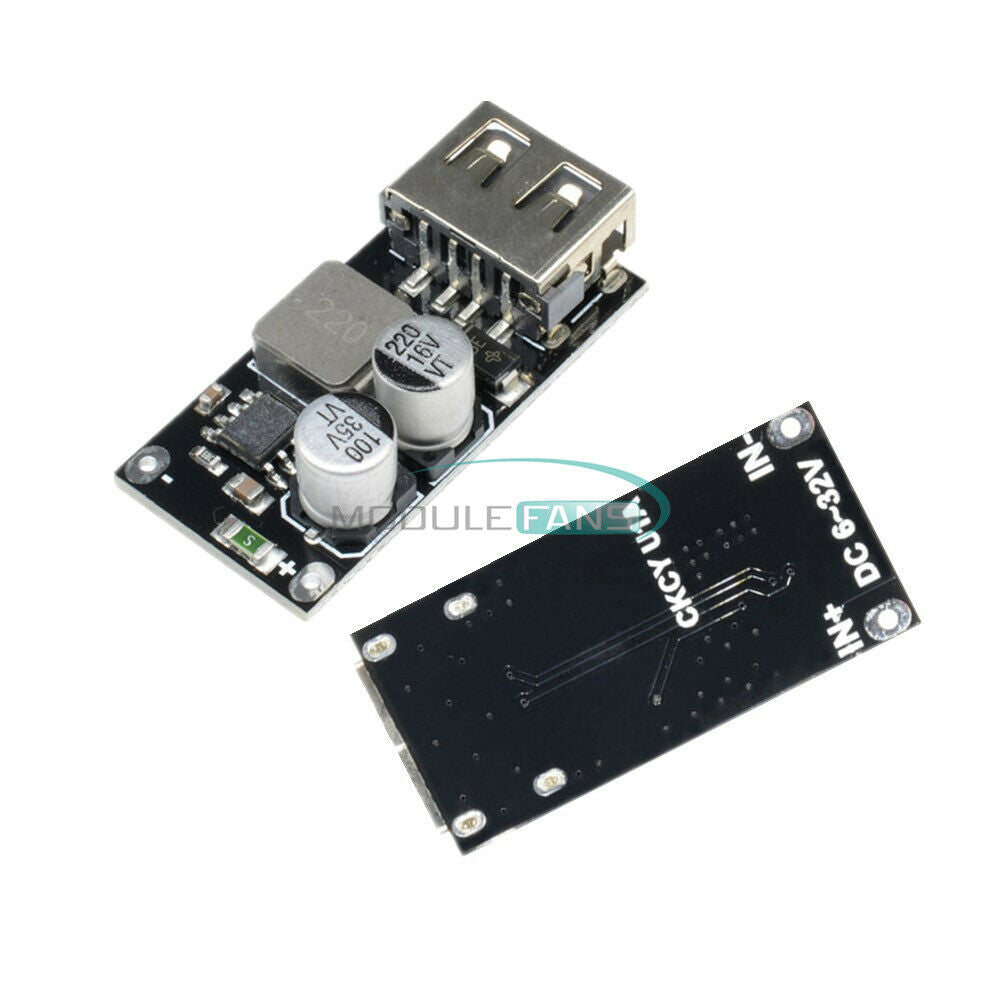 QC3.0 QC2.0 Step Down Buck Converter Charging Circuit Module 12V 24V 6-32V DC-DC