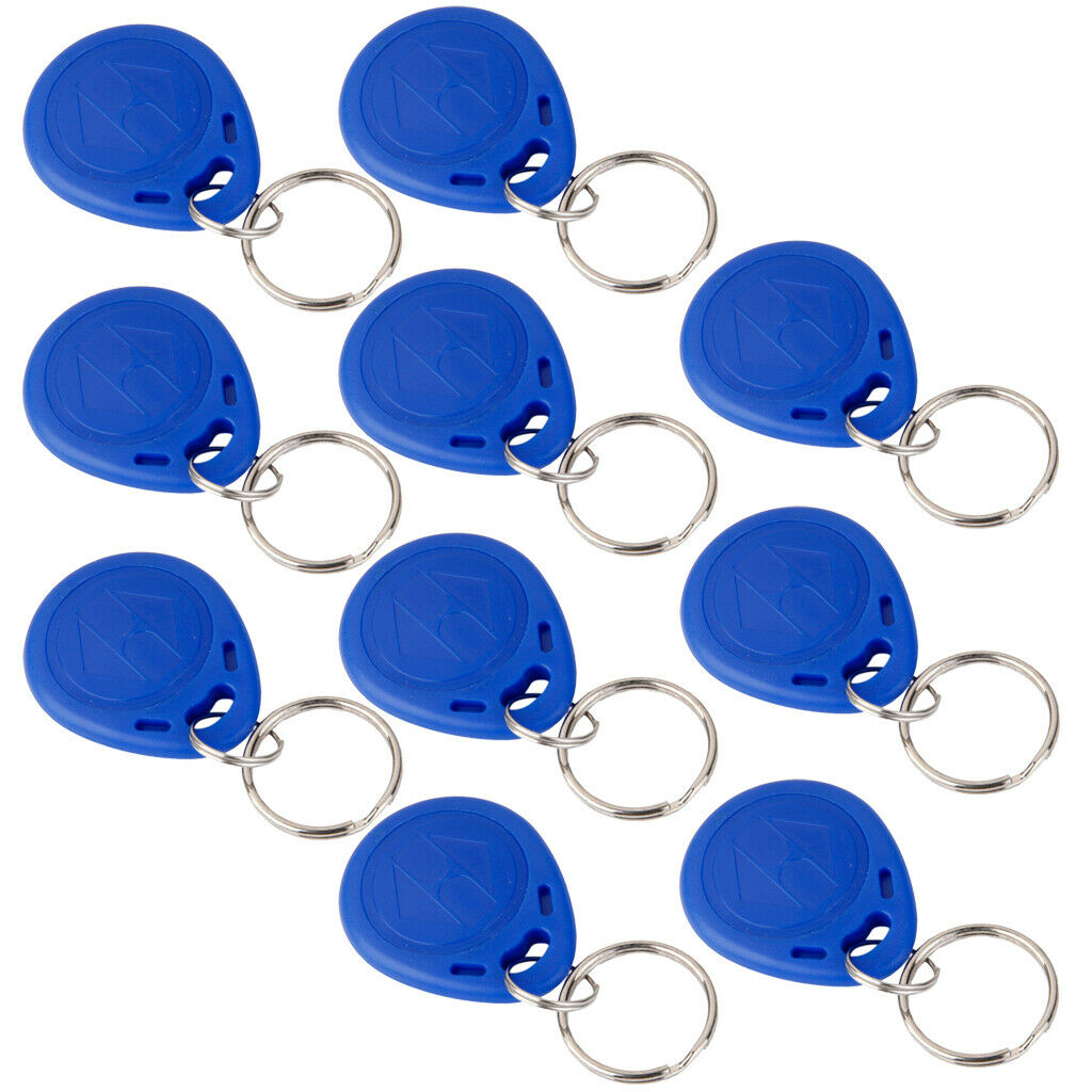Pack of 10pc 125Khz   Proximity ID Card Token Tags Keyfobs Access Control