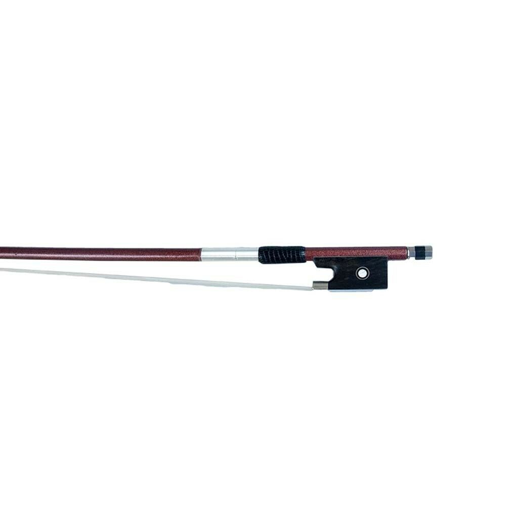 4/4 Size Violin Bow with Ebony Frog Natural Mongolia Horsehair Fast Response