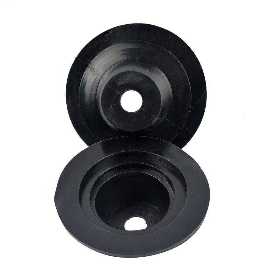 2Pcs Universal 100mm Car Headlight Rubber Dust Seal Cover For LED HID Xenon Bulb