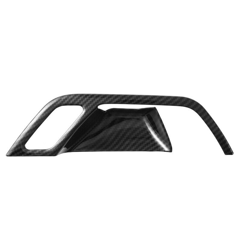 Car Interior Door Handles Bowl Cover ABS Carbon Look Inner Pull Door Knob e J4P5