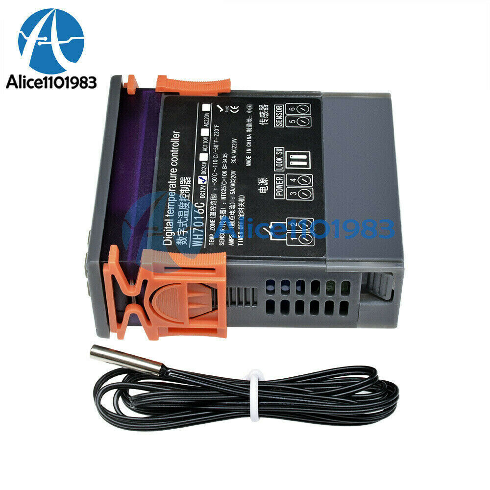 Digital Temperature Controller Thermostat Automatic DC12V Control Switch Module