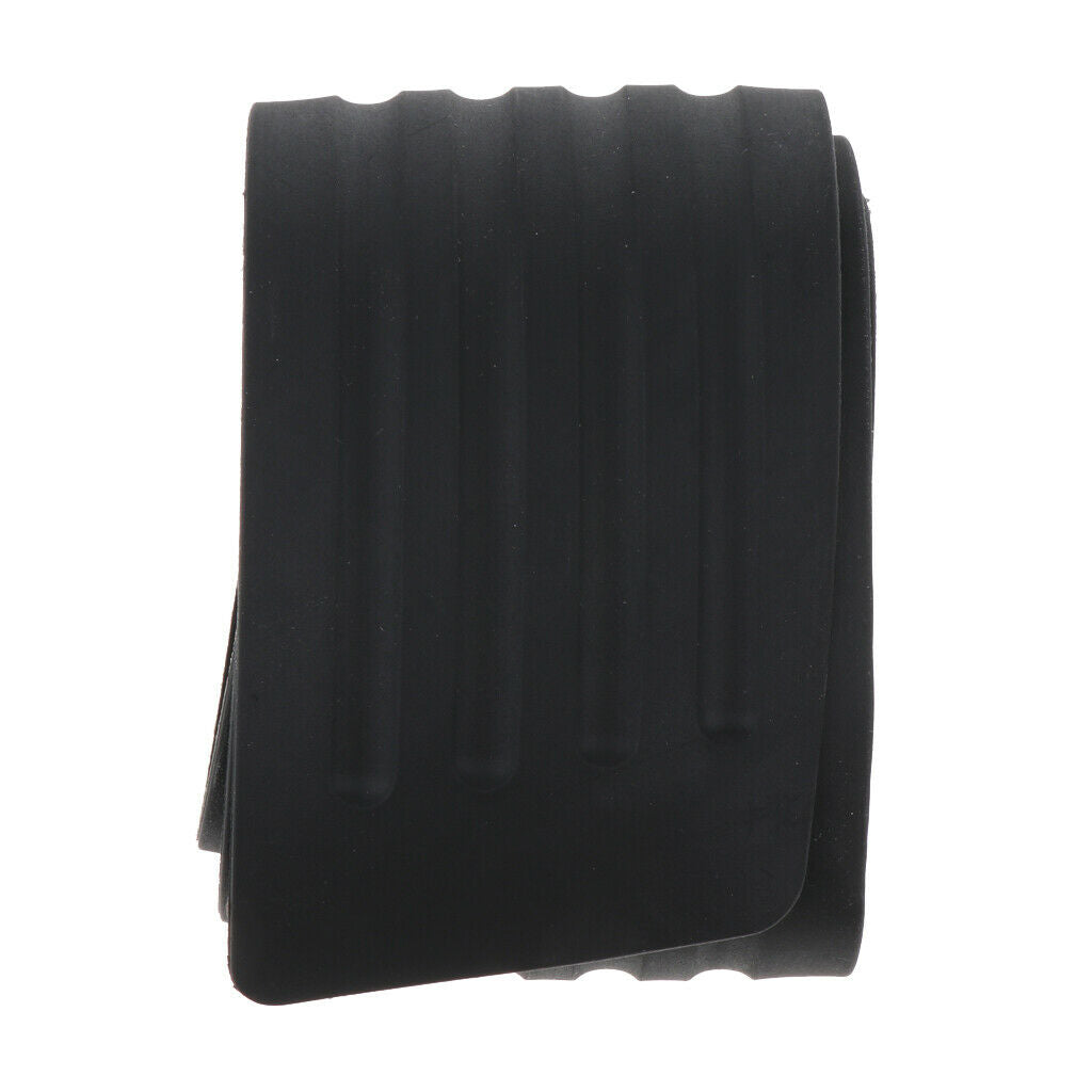 Car Auto Rear Bumper Edge Paint Scratch Protector Guard Cover Plate Black