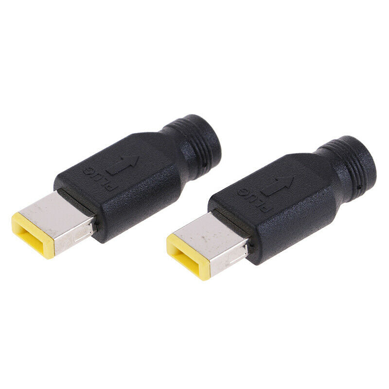 Round Jack to Square End Adapter for IBM Lenovo Thinkpad Laptop Power Cord 5 KX
