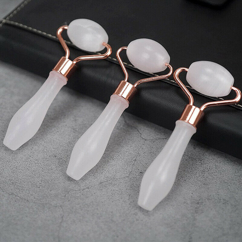 Jade Rolling Facial Massager Face Eye Relaxation Lifting Tool Beauty Skin.l8