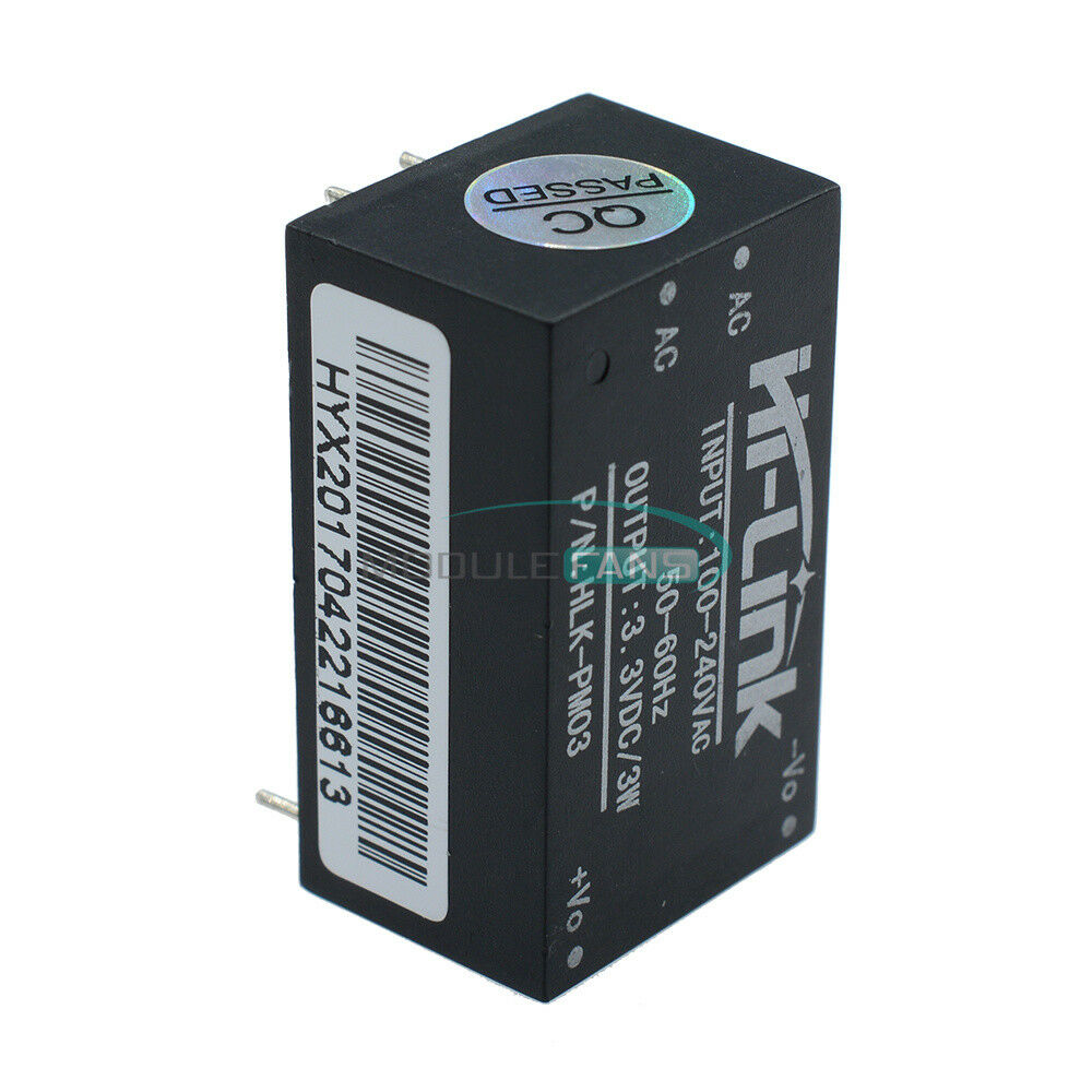 AC-DC 220V to 3.3V HLK-PM03 Step Down Buck Isolated Power Supply Module