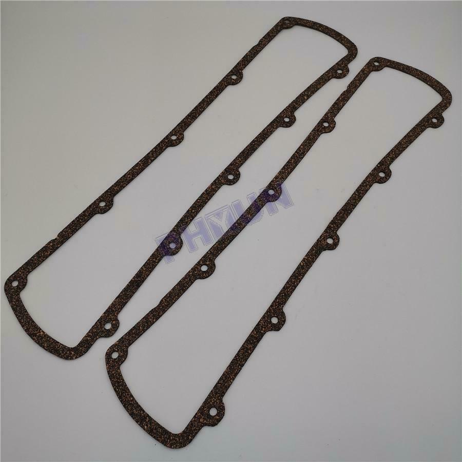2x Rubber Valve Cover Gasket For Oldsmobile 260 307 330 350 400 403 425 455 V8s