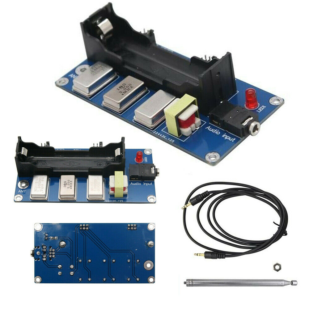 3 Channel AM Transmitter w/ Antenna+Audio Cable 1/3/5MHz 3.6V 3CH AM Transmitter