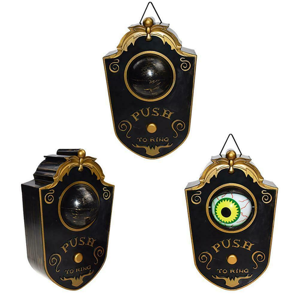 Halloween Doorbell Haunted Doorbell Animated Eyeball Halloween Haunted HouseProp