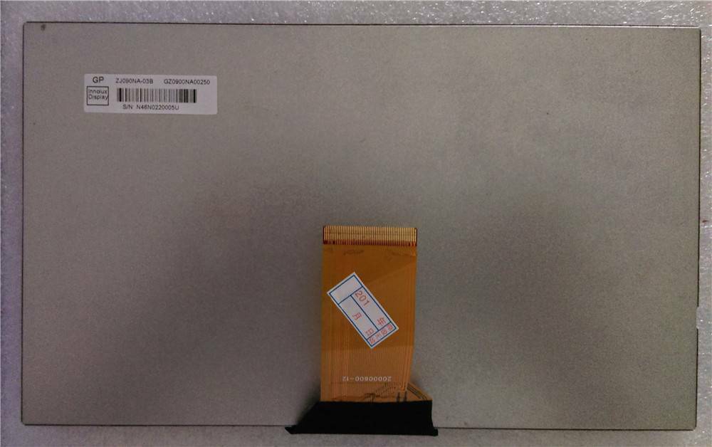 ZJ090NA-03B 9.0" Innolux 800×480 Resolution LCD Screen Panel