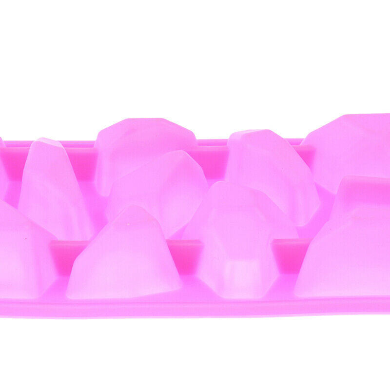 DIY Aromatherapy Candle Epoxy Mold Mini Amber Gem Silicone Chocolate Mo.l8