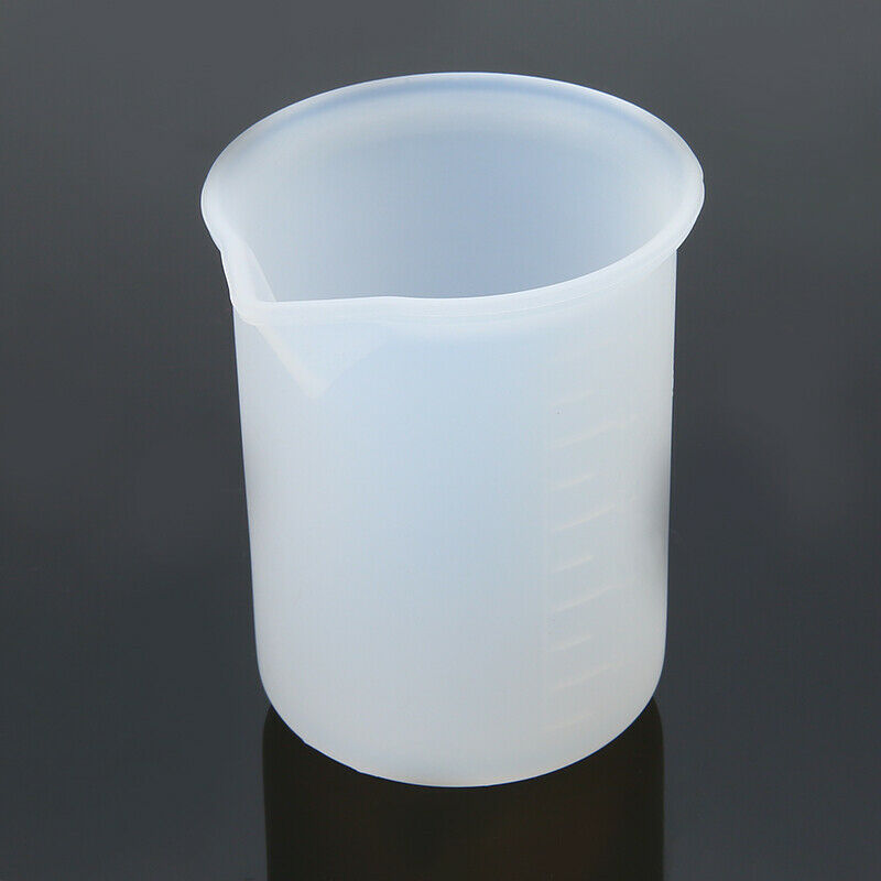100ml Silicone Measuring Cups Graduated Surface Cooking Bakery Kitchen Lab Tool