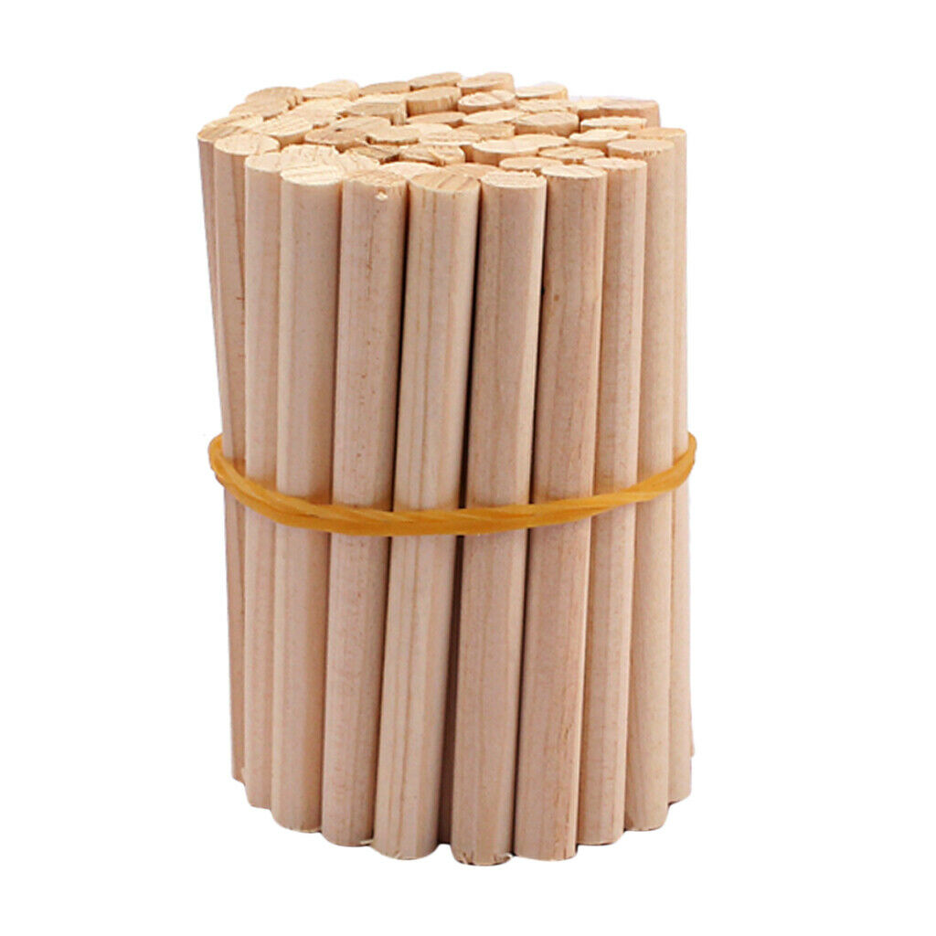 50pcs Wooden Violin Souls Parts Accessories for 3/4 4/4 Violin 70 X 6 Mm
