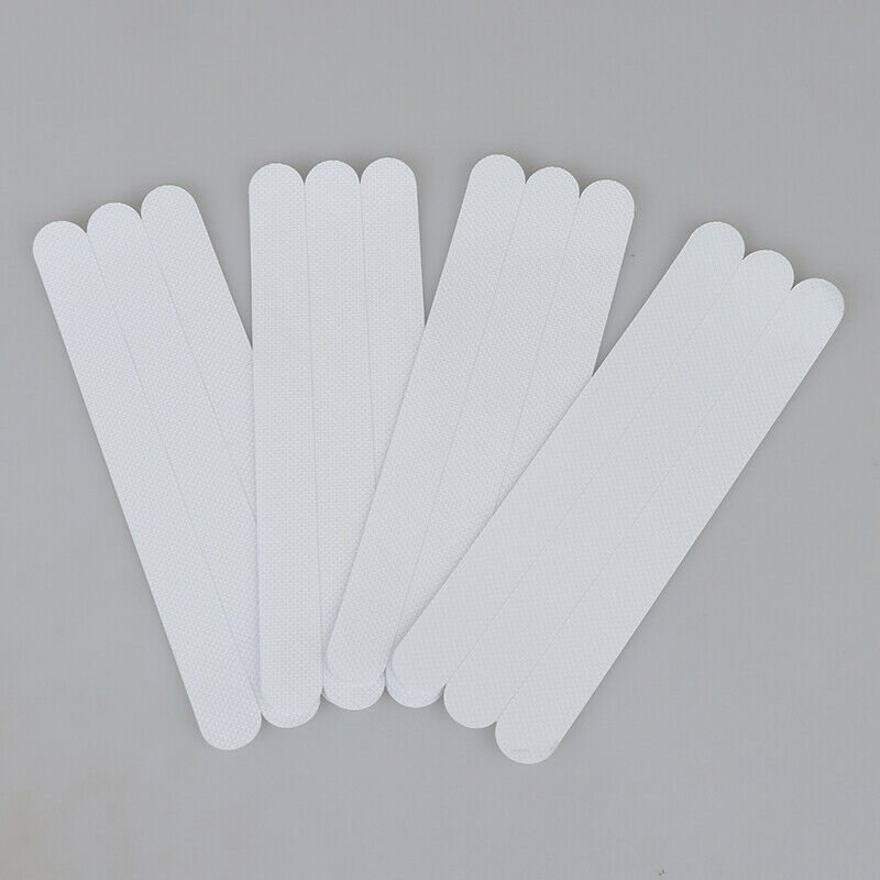 12Pcs Stair Steps Anti-slip Rubber Bathroom Bathtub Transparent Non-slip StiFCA
