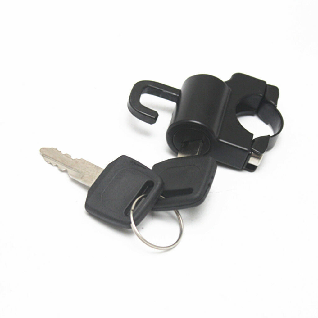 7/8" 22mm Motorcycle Acooters Bike Helmet Lock with 2 Keys Set Useful