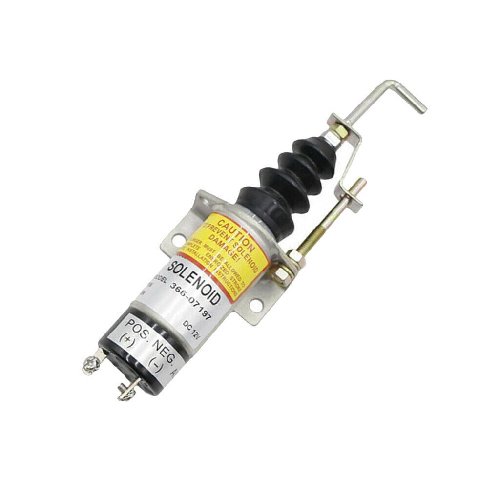New Heavy Duty Fuel Shut Off Down Stop Solenoid