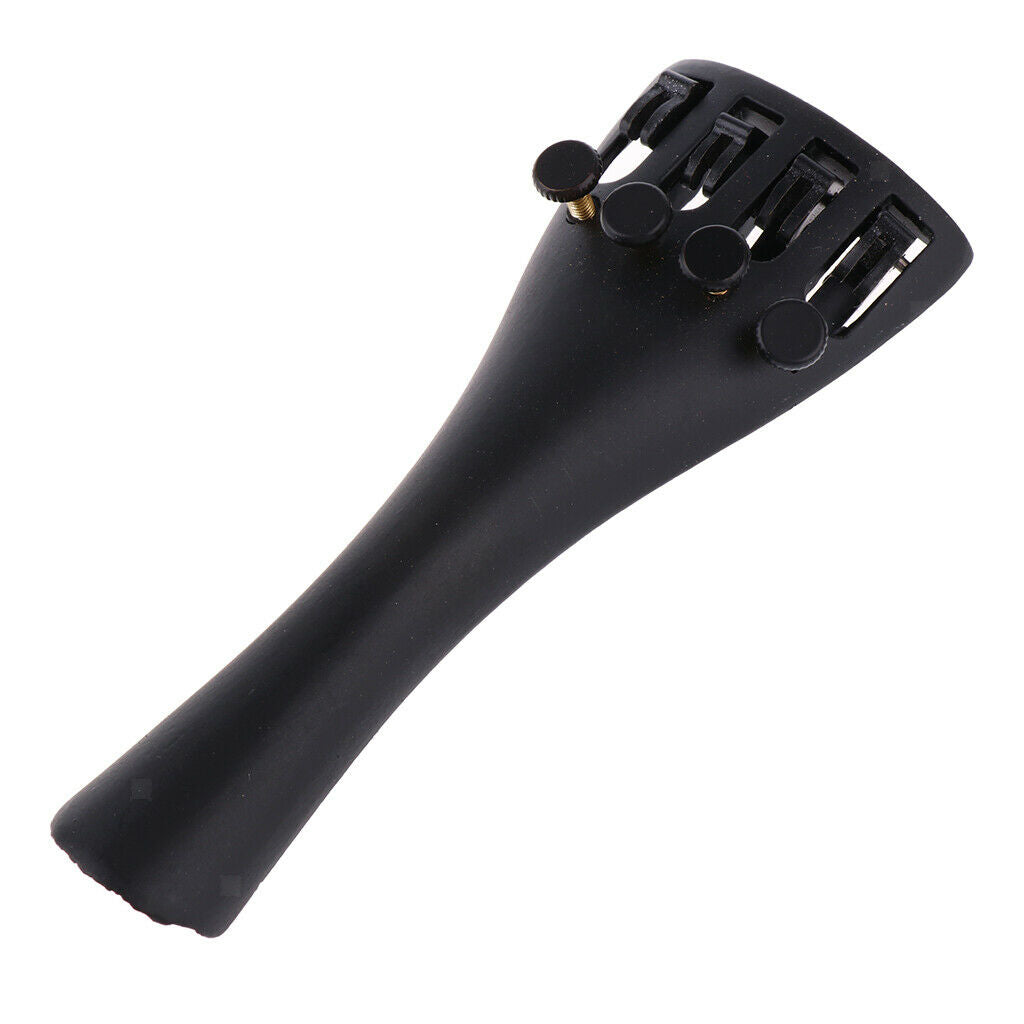 1/2 Violin Tailpiece Built-in Fine Tuners for Kids Beginner DIY Repair Kit