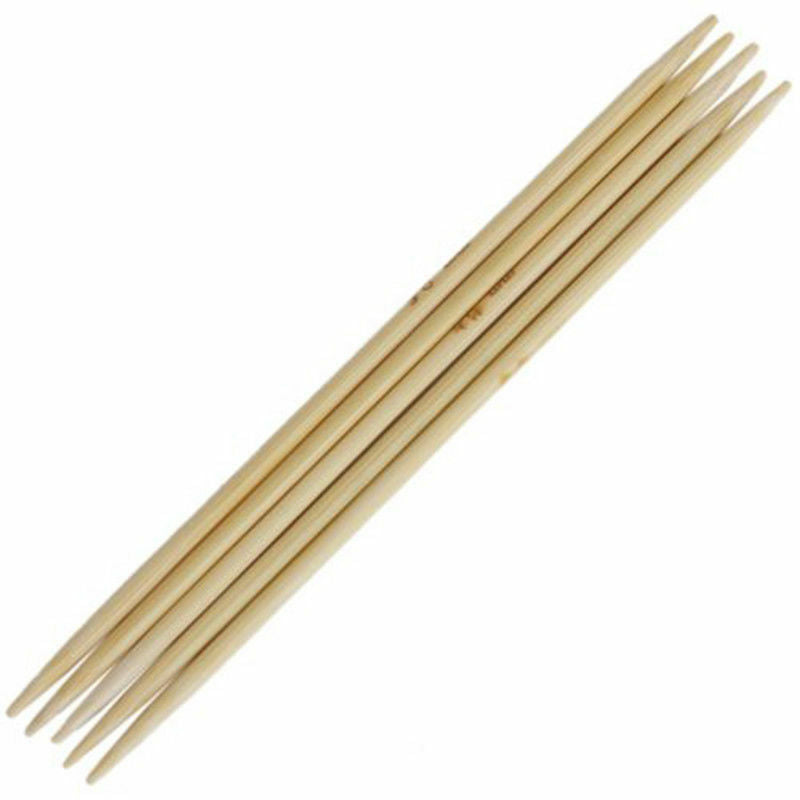 55pcs (11 Sizes) Double Pointed Bamboo Knitting Needles Sweater Glove Knit Tool