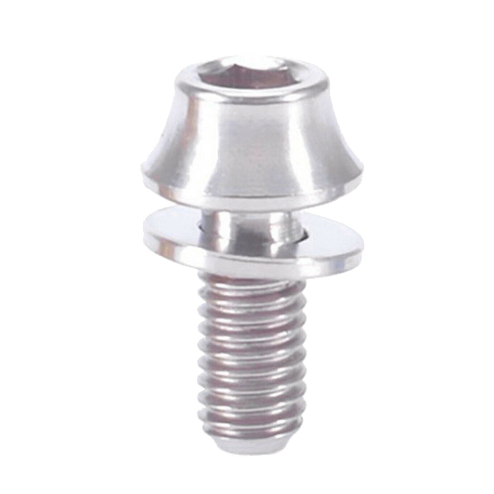 M5x12mm Bike Water Bottle Fixed Screw Rack Outdoor Mountain  Bike Kettle Part -