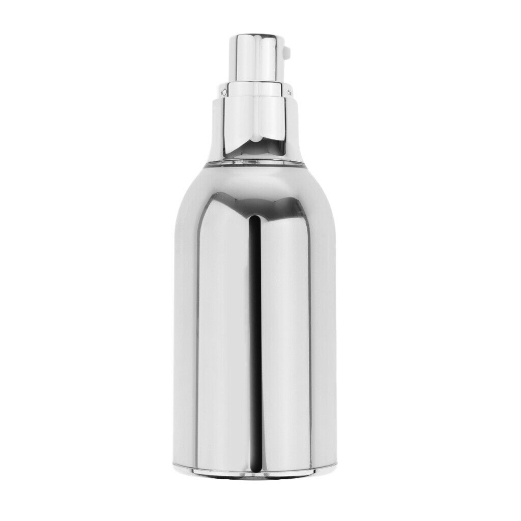 Vacuum Pump Press Spray Bottle Makeup Essential Oil Lotions Container 50ml