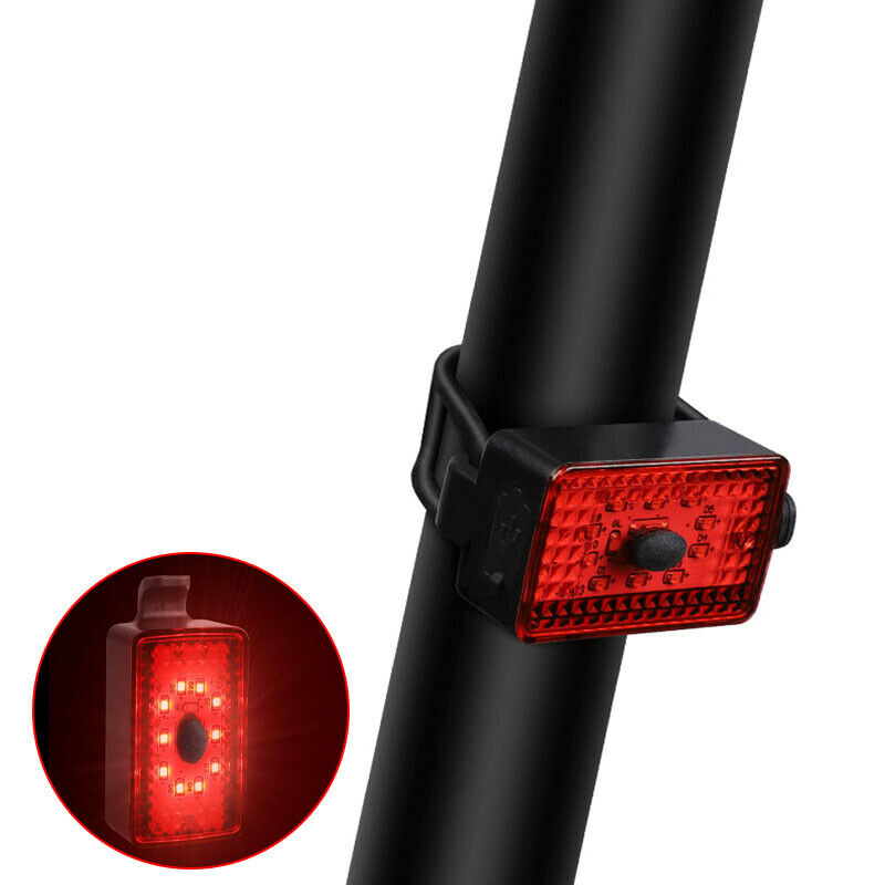 New Bicycle Light USB Safety Tail Light Bicycle Helmet Tail Lig.l8