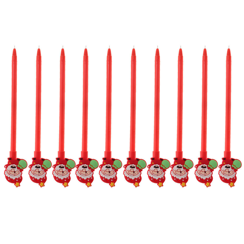 Creative Cartoon Christmas Series Gel Pen Christmas Gift Stationery Supply A