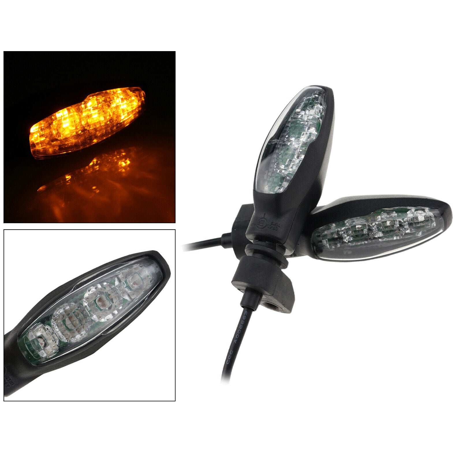 1Pair LED Turn Signal Blinker Light Lamp for   800 1200 900