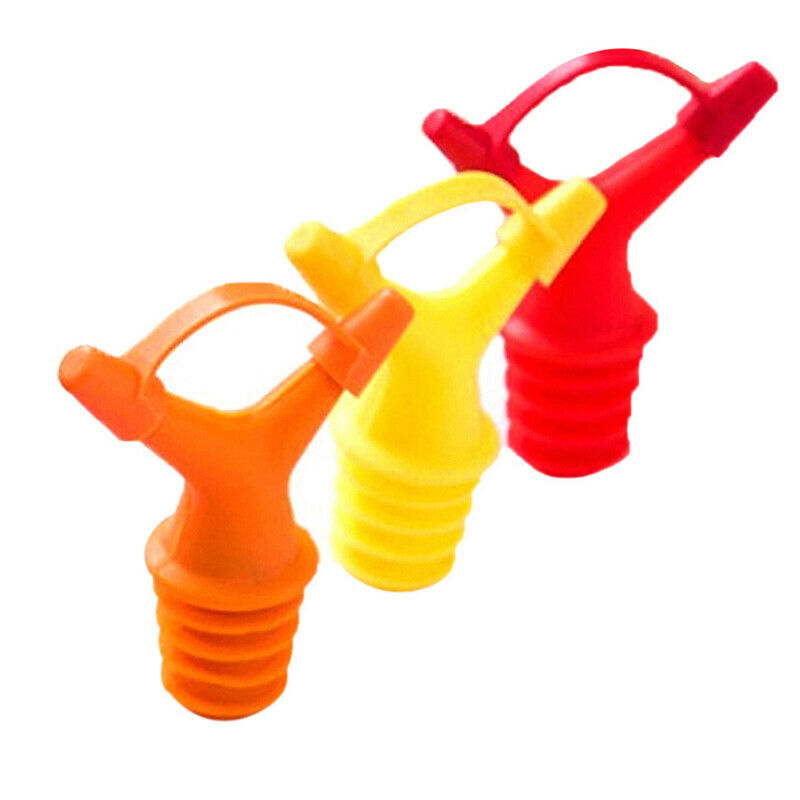 Plastic Oil Bottle Mouth Stopper Sauce Bottles Nozzle Caps Wine Stopper