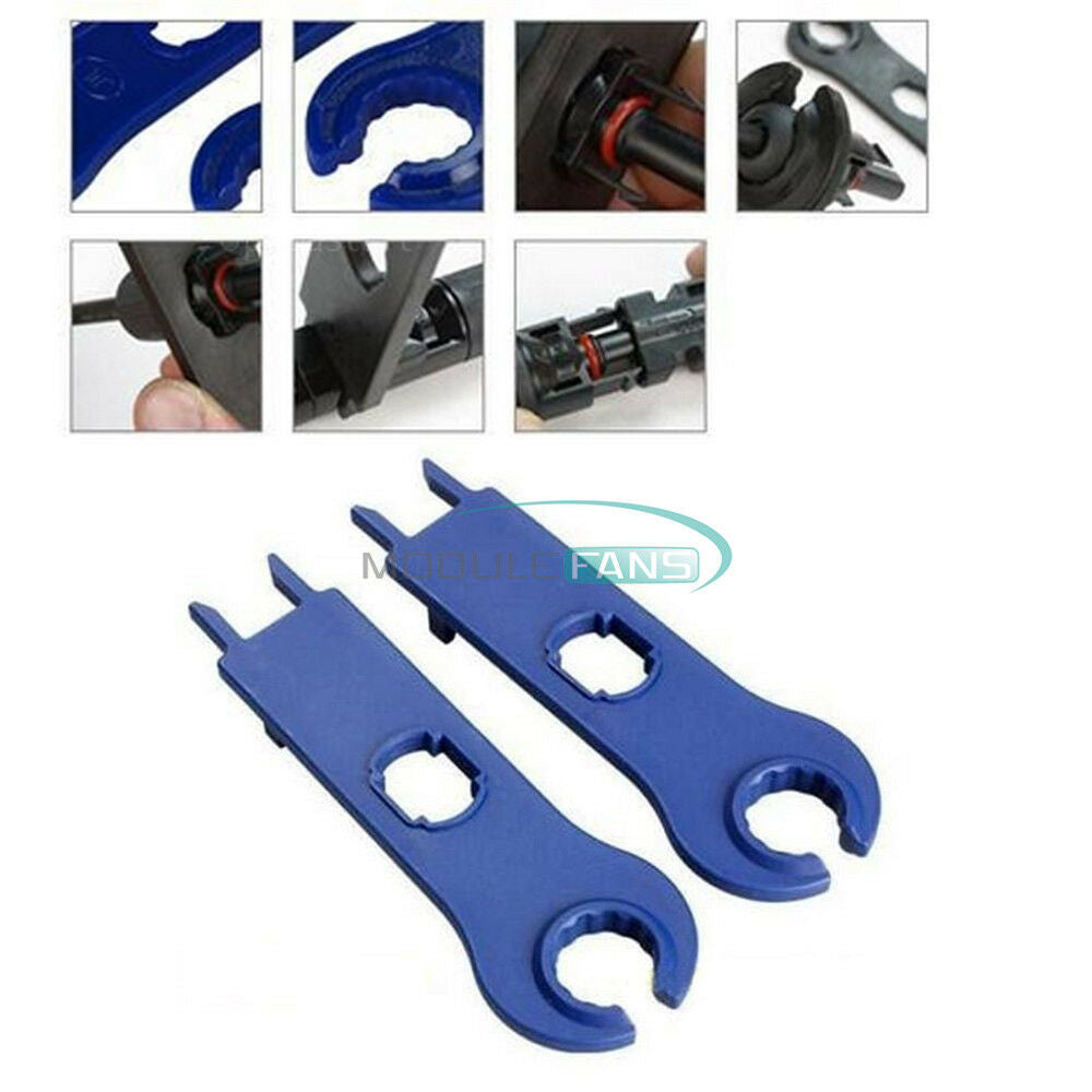 1PC MC Solar Panel Cable Disconnect Connector Tool Spanner Open End Wrench Kit