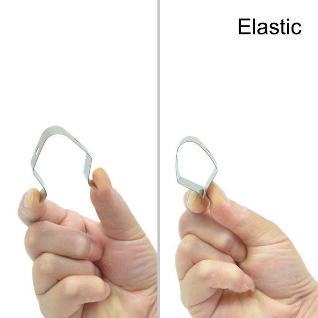Stainless Steel Thermometer Probe Holder Clip for Coffee BBQ Household Food