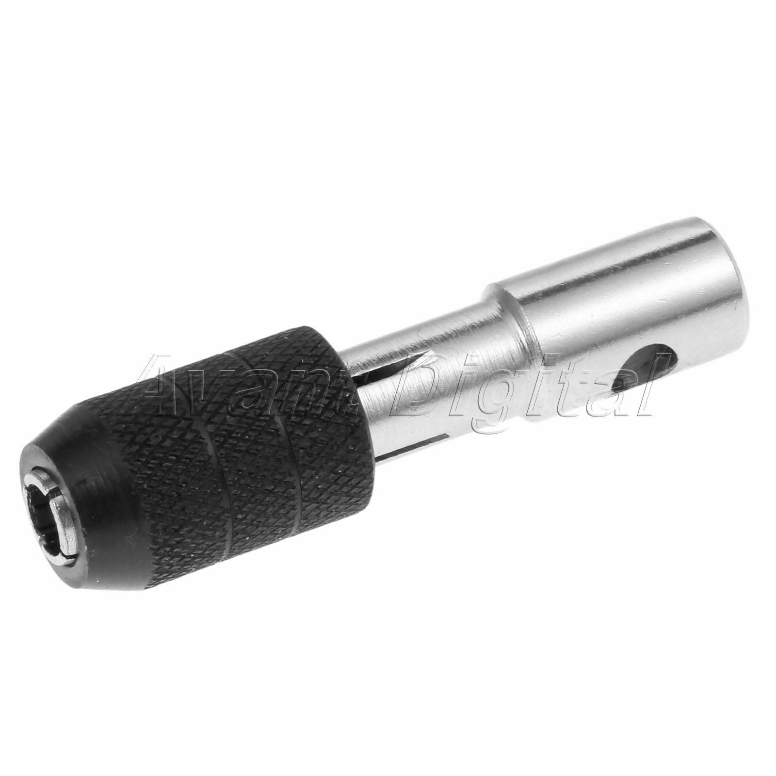 Stainless Steel Screw Tap Drill Bit Wrench Woodworking Hand Tool M6-M12 T Handle