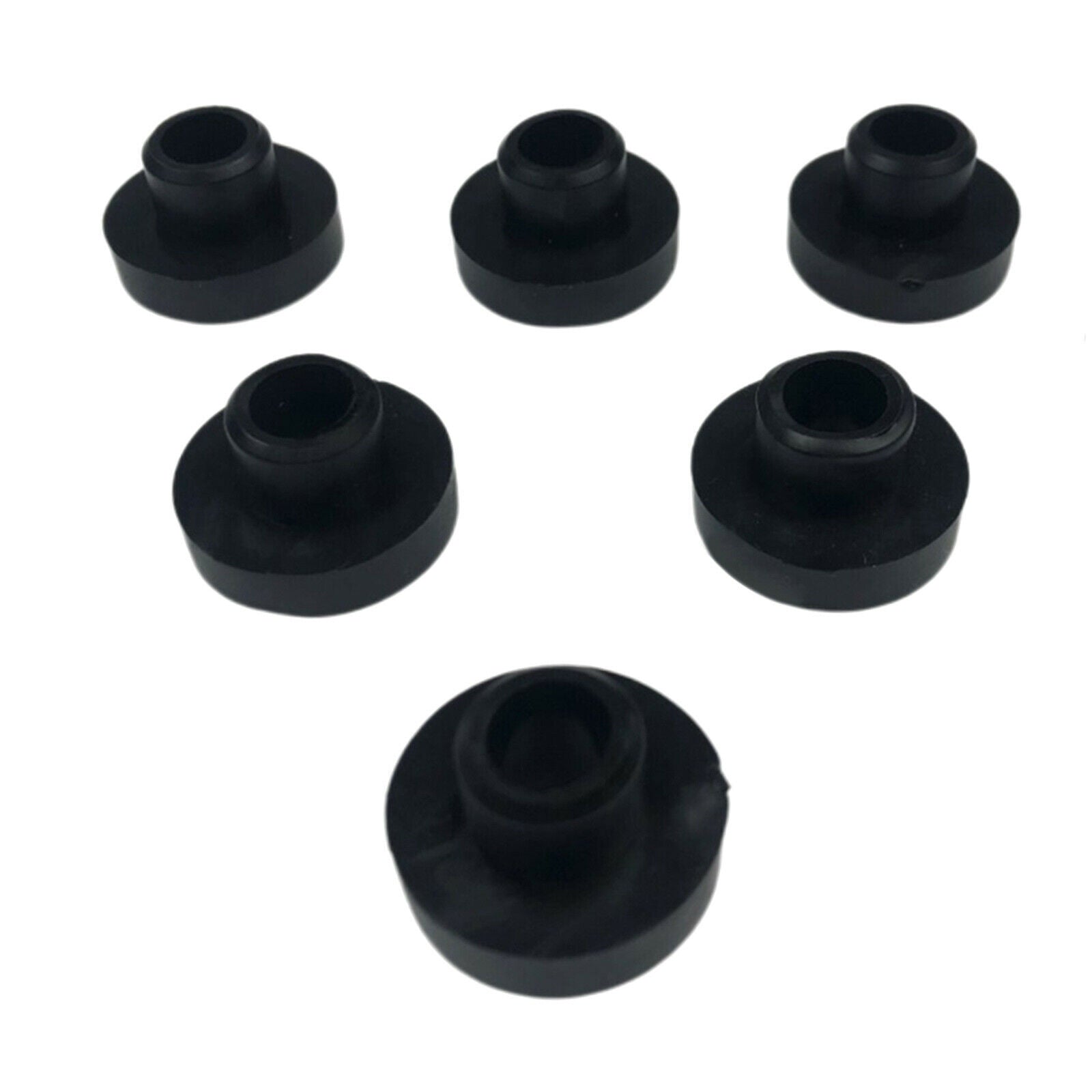 6Pack Fuel Tank Bushing Grommet for Kohler CH11 CH12.5 Mower Tractor Black