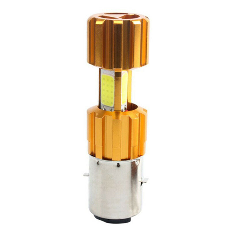 1Pcs H6 BA20D LED Motorcycle Headlight 2000LM 3COB Moto Bulb MotorBike Sc.l8