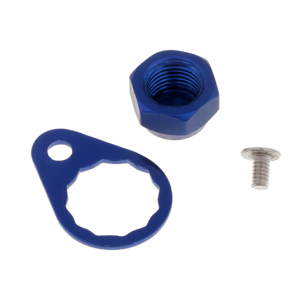 3pcs Durable Fishing Reel Left Handle Screw Nuts Repair Parts Reel Care