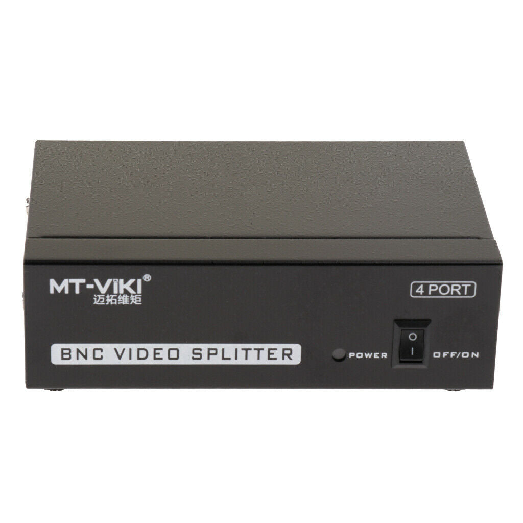 4Port BNC Composite Video Splitter Distribution Adapter For  DVR