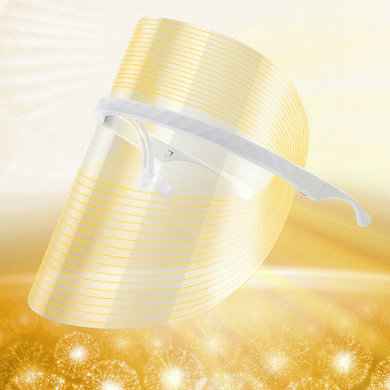 Face SPA 3 Colors Light LED Skin Care Rejuvenation Whitening Anti Wrinkl_tiA Pb