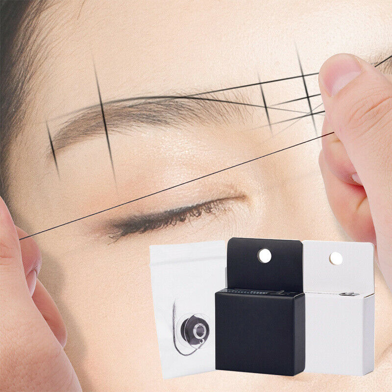 Microblading Mapping String Permanent Makeup Pre-Inked Eyebrow Marker ThreadBDA