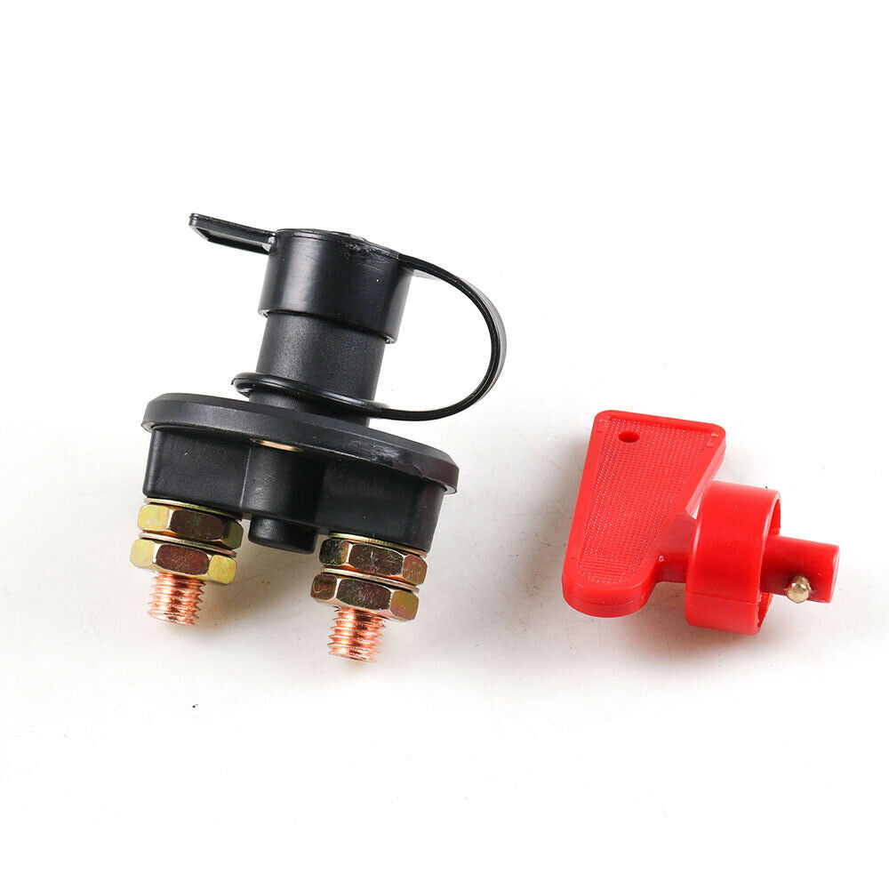 12V 24V Disconnect Battery Isolator Cut Off Kill Switch Key For Car Marine Boat