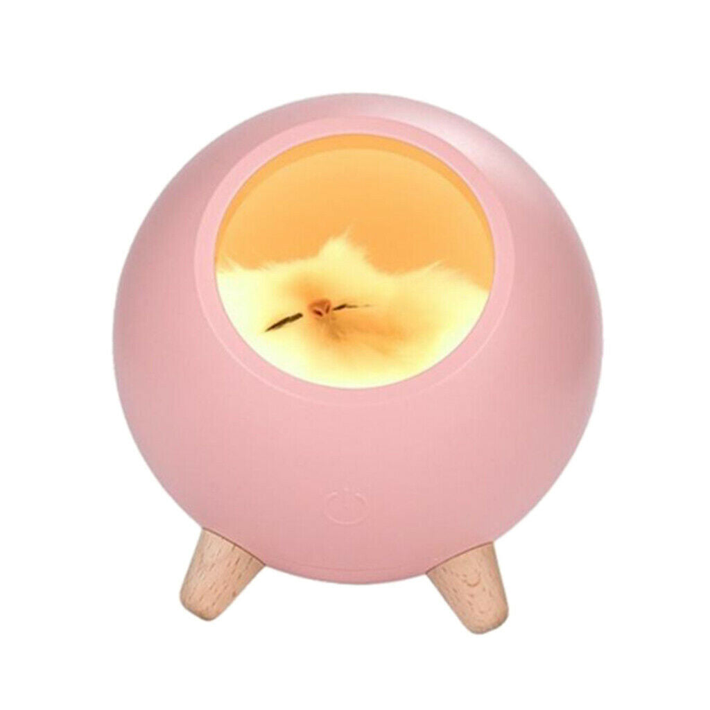 Cat Pet House Ambience Lamp Cartoon LED Night Light USB Charging